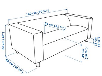Pohovka Ikea KLIPPAN - 3