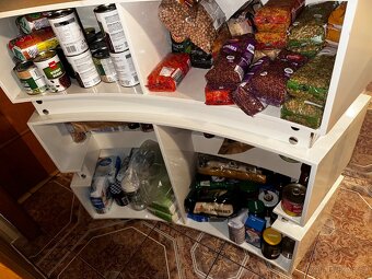 Barový pult bílý - 3