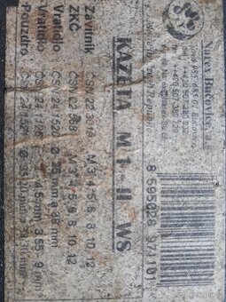 NAREX sada závitníků - 3