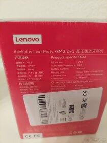 Nová bezdrátová sluchátka Lenovo GM2 Pro - 3