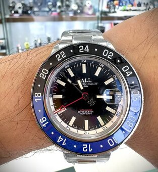 BALL, neformální limit model, komplikace GMT, orig. hodinky - 3