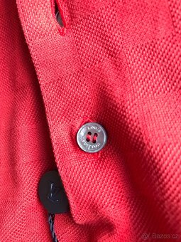 Exkluzivní polotričko LOUIS VUITTON Damier Red, velikost L - 3