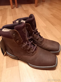 Prodám NOVÉ westernové boty ARIAT Anthem Lacer vel. 41 - 3