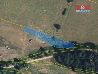 Prodej pole, 1014 m², Unerázka - 3