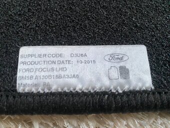 Velurové koberečky Ford Focus do 2018 - 3