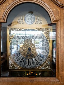 Vitrínová skříň - stěna - Ludvík - LOUIS XV s hodinami - 3