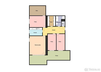 Prodej bytu 4+1/T/G, 118m2, Praha 5 - Smíchov, Pod Skalkou. - 3
