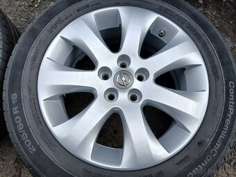 Prodám sadu Orig ALU kol Opel 205/60R16 letní - 3