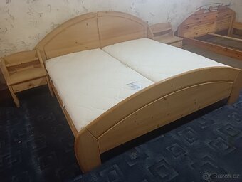 Selská kompletní postel 200cm,dovoz Alpy - 3