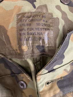Vz. 95 blůza(170/92) + kalhoty( celoroční 176/88) - 3