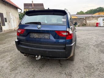 BMW X3 e83 3.0i M54 díly mystic blau - 3