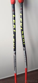 Dětské lyžařské hůlky Leki Worldcup Lite GS 100 cm - 3