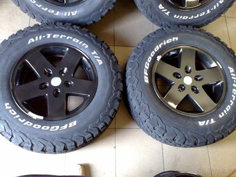 alu kola jeep 5x127 r17 pneu 245/75/17 - 3