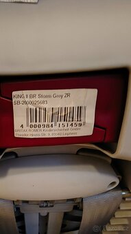 Autosedačka Britax Romer king II 9-18kg - 3