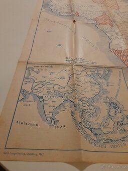 Historická německá vojenská mapa z roku 1941 - 3