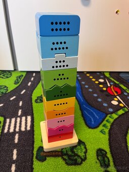 Dřevěná motorická věž - 3