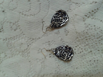 stříbrné náušnice lapis lazuli - 3