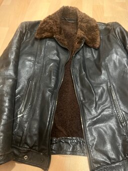 Kožená moto bunda s logem Harley Davidson - 3