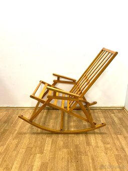 Retro křeslo houpací 60. léta - 3