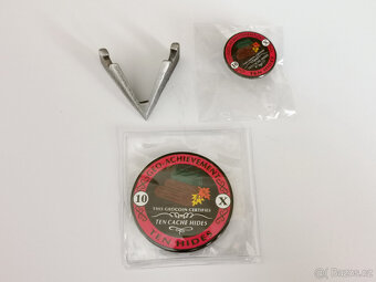 Geocaching Geocoin Achievement set - 10 ukrytých - 3