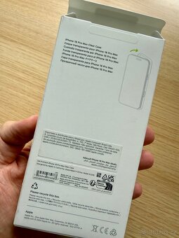 Kryt Apple pro iPhone 16 Pro Max - Clear Case MagSafe - 3