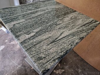 Stůl nerez - kamenina - 3