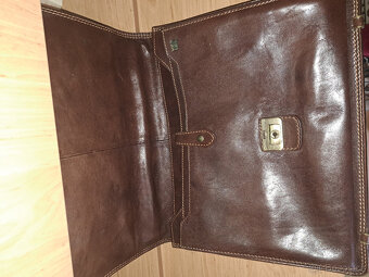 Pánská luxusní kožená aktovka - 3