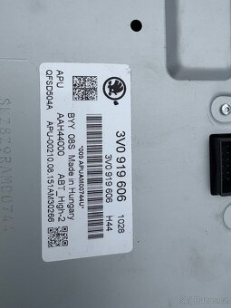 Rádio+jednotka MIB2 3v0919606+3V0035020A - 3