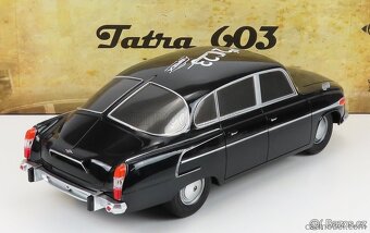 Model Tatra 603/3 vel. 1:14. Škoda 110R 1:24 Tatra HHasiči 1 - 3