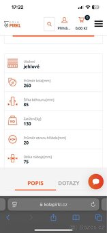 Nová kola k vozíku - 3