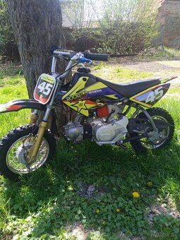 Dětské terénní moto 50ccm/4-takt,3-rychl.poloautomat - 3