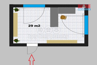 Pronájem kancelářského prostoru, 29 m², Zruč nad Sázavou - 3