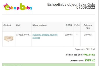 SLEVA - Ohrádka 150x150 borovice - 3