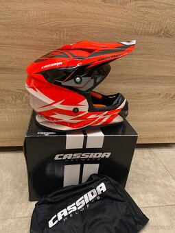 Motokrosová helma na motorku Cassida Cross Cup Two, vel. XL - 3