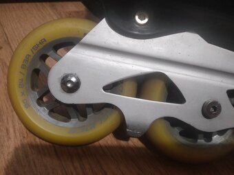 Fitness inline brusle, vel. 41, kolečka 90mm - 3