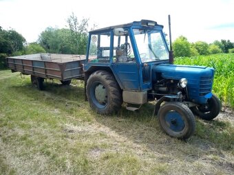 TRAKTOR ZETOR + VALNÍK + LOPATA - 3