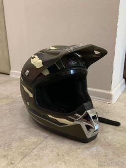 Dětská motorkrosová přilba velikost XS + vybavení - 3