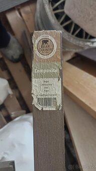 Podkladové hranoly z dřevoplastu 40x22x2850mm - 3