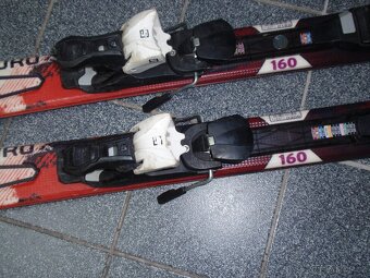 NASERVISOVANÉ 160 CM LYŽE CARVY SALOMON ENDURO LXR 750 - 3