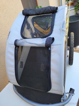 Vozík za kolo pro psa Trixie – nosnost 30 kg, plně funkční - 3