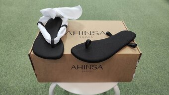 Barefoot Ahinsa Foot Ribbon Ankle Tie Sansals 38 - 3