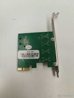 PCIe rozšiřující karta 4x USB 3.0 (PCEU‑43R) - SATA - 3