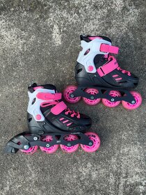 Dětské kolečkové brusle Powerslide Khaan Junior SQD Pink - 3