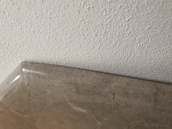 luxus mramorová deska pěkná kvalitní silná 8hran - 3
