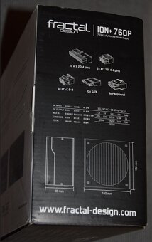 Fractal Design ION+ 760P plně modulární, tichý, PLATINUM - 3