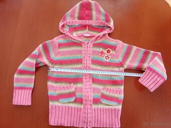 Dívčí svetr na zip - 4-5 let - 3