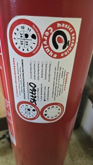 Hasící přístroj CO2 - 5kg - 6 kusu - 3