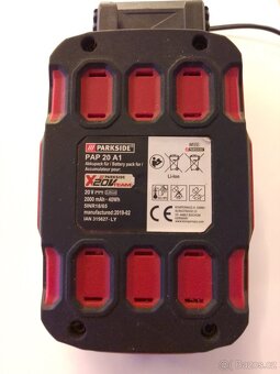 Parkside nabíječka a baterie - 3