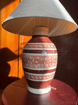 Stará keramická lampa - 3