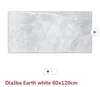 Dlažba Earth white 120x60 cm - 3